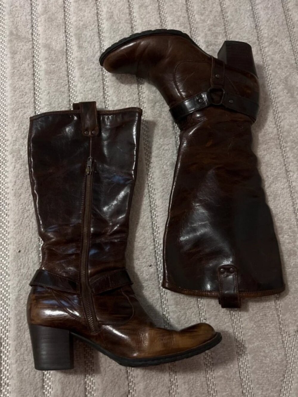 Born Crown Women’s Boots size 7.5 Brown Knee High boho Western Party Festivals O
